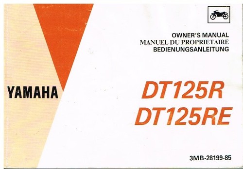 Yamaha dt125r dt125re - dt125r,