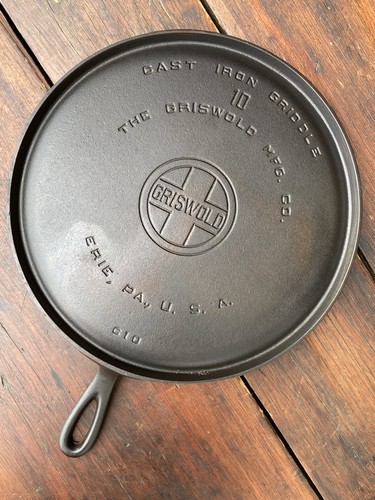 Griswold cast iron large - griswold, #10