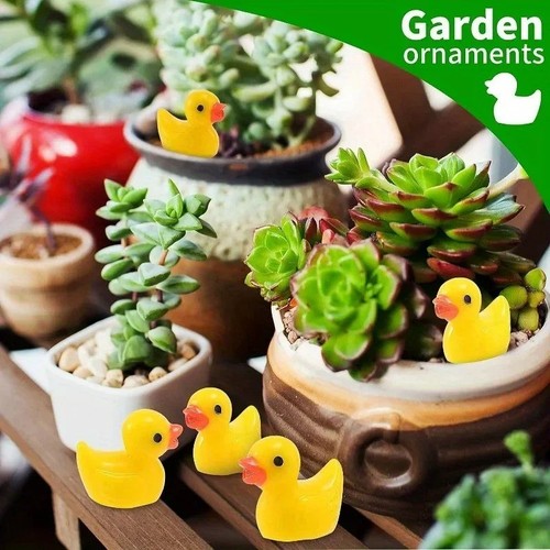 220 pcs mini resin ducks - resin,