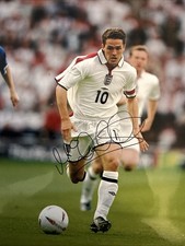 Michael Owen Signed 16 X 12