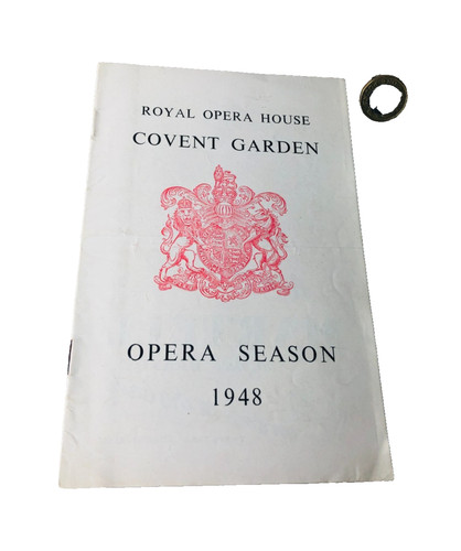 Theatre programme royal opera - programme,