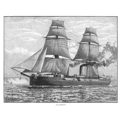 Hms imperieuse the queen s - imperieuse, queen's