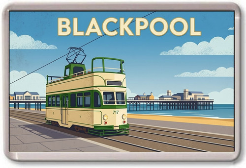 Fridge magnet blackpool - fridge,