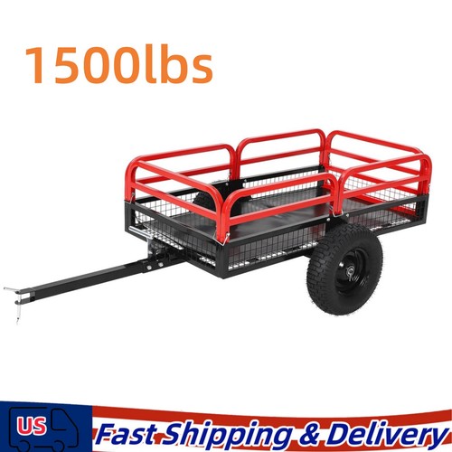Atv utv trailer pull behind - pull,