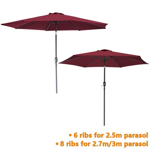Garden parasol outdoor round - garden,