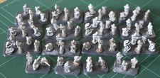 Flames Of War WWII Soviet or German Troops x 69 (PRH859)