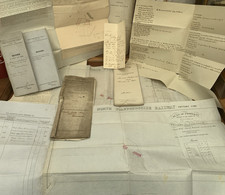 Rare Victorian Documents, North Staffordshire Railway Co. Charrington Brewers