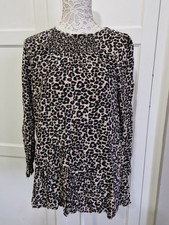 Tu Leopard Animal Print Long