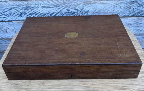 Empty wooden cutlery - wooden, box