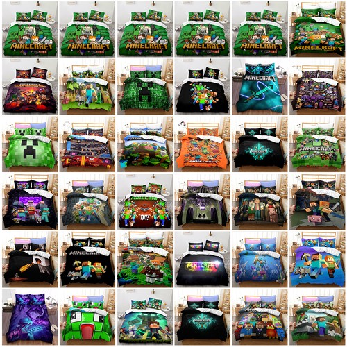 Minecraft quilt duvet donna - quilt,