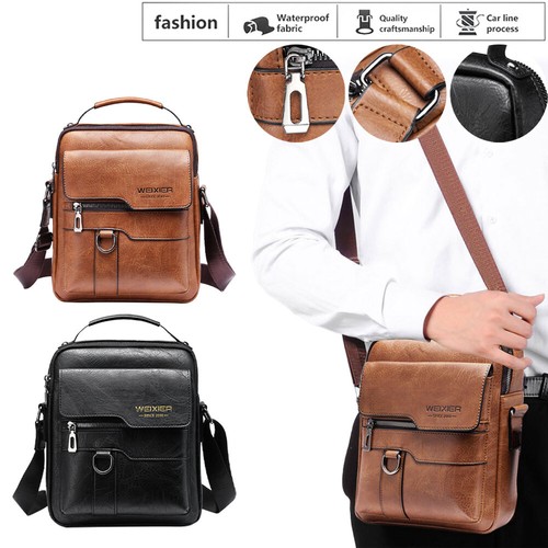 Men leather cross body - leather,