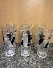 Set Of 6 Full Pint Becks Vier