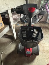CareCo Red black Mobility Scooter 4 Wheels - Swivel Chair With Basket - 8 mph