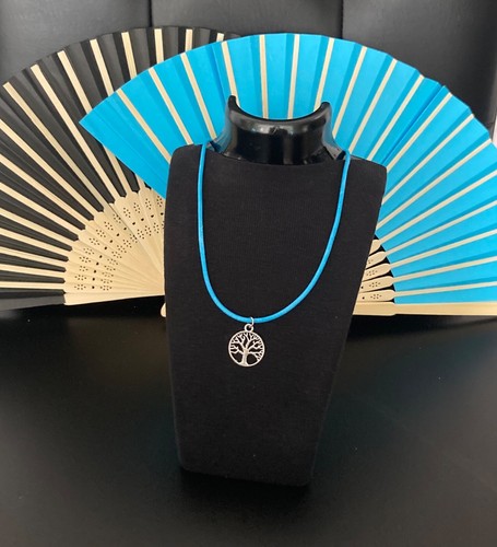 Silver tree life necklace - of,