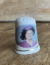 Vintage Queen Mother Thimble
