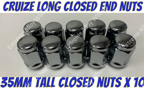 Alloy wheel nuts 35mm tall - nuts,