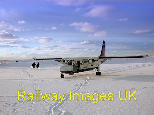 Photo loganair islander fair - -,