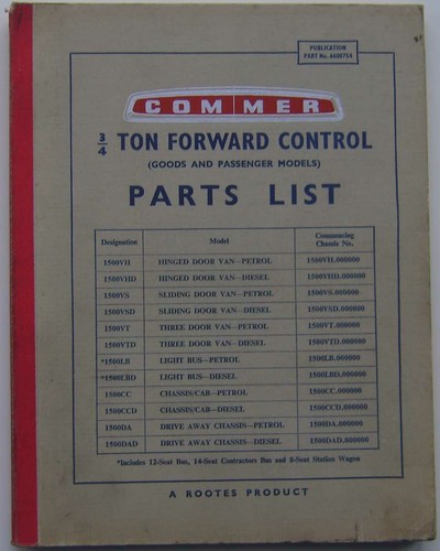 Commer ton model - model, bus