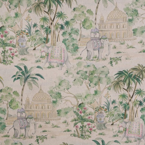 Elephant palm fabric - elephant, 280cm