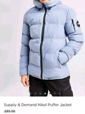 Supply & Demand Puffer Hooded