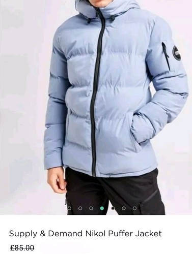 Supply demand puffer hooded - puffer,