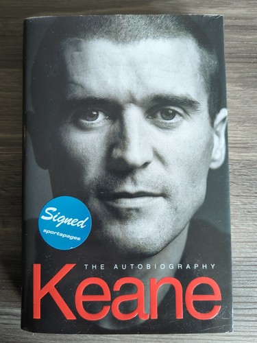 Roy keane autobiography - roy, signed