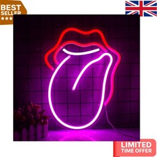 Large USB Powered Neon Red