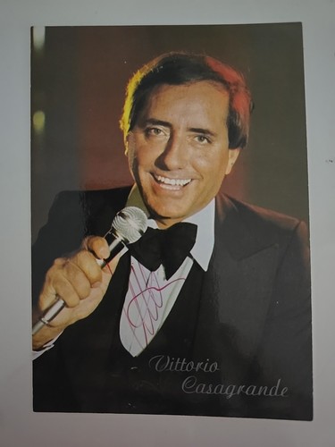Vittorio casagrande autograph - vittorio,