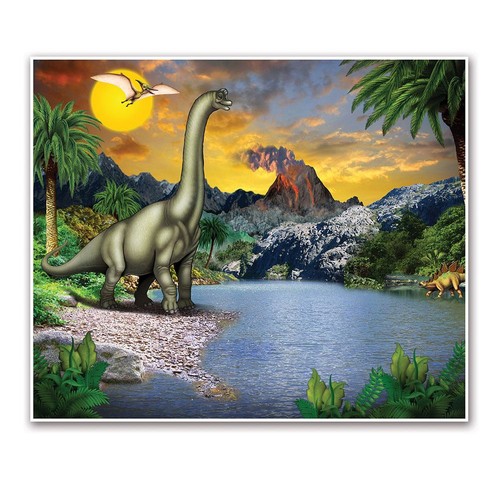 Dinosaur insta mural - mural, scene