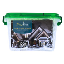 1000 Ice White LED Icicle