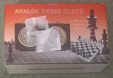 Boxed Analogue Chess Clock