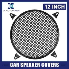 12" Black Round Car Audio