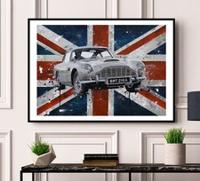 Aston martin db5 print - print,