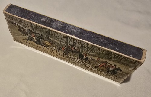 Large vintage matchbox fox - large,