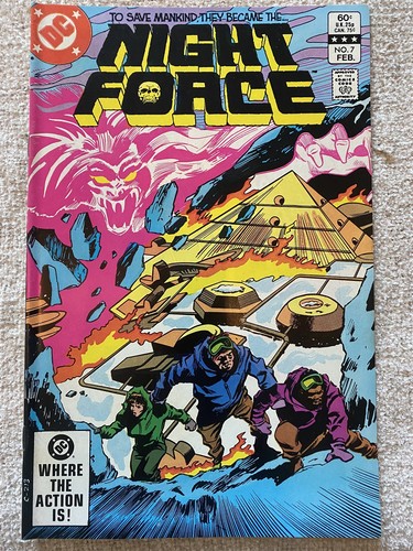 Night force comics - #7, dc