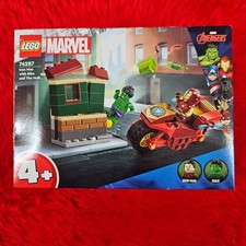 LEGO MARVEL IRON MAN With BIKE