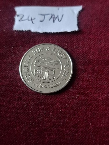 Bermuda bus and ferry - bus, token