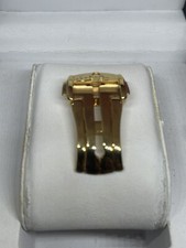 Beautiful New 18mm For OMEGA yellow Gold Plated Deployment Buckle BARGAIN!