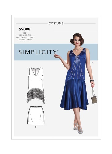 Simplicity 9088 misses - misses, flapper
