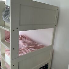MARKS&SPENCER WOODEN IVORY 'HASTINGS' BUNK BED-COST £395-USED-BUYER COLLECT ONLY