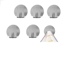 6X Self Adhesive Hooks Hanger