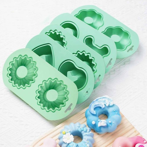 Cavity doughnut baking mold - 2-cavity,