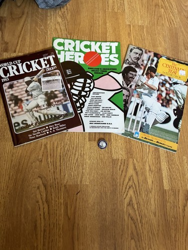 Vintage cricket magazines - cricket,