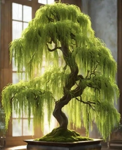 Eversong weeping willow bonsai - eversong,