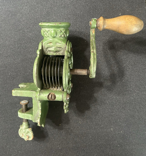 Antique green cast iron - antique,