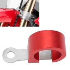Red Front Brake Hose Guide