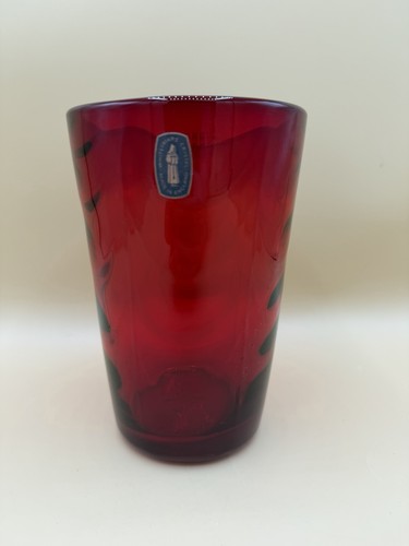 Whitefriars ruby red wave - red,