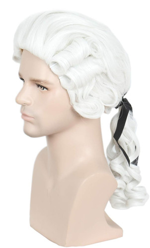 Men 18th century peruke wig - century,