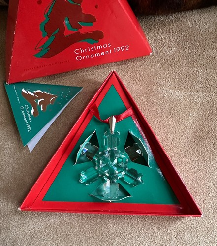 Swarovski christmas star - star, 1992
