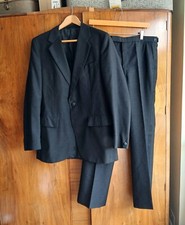 Vintage Sackville for Austin Reed Tuxedo Dinner Suit Black Wool Mix